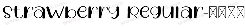 Strawberry Regular字体转换